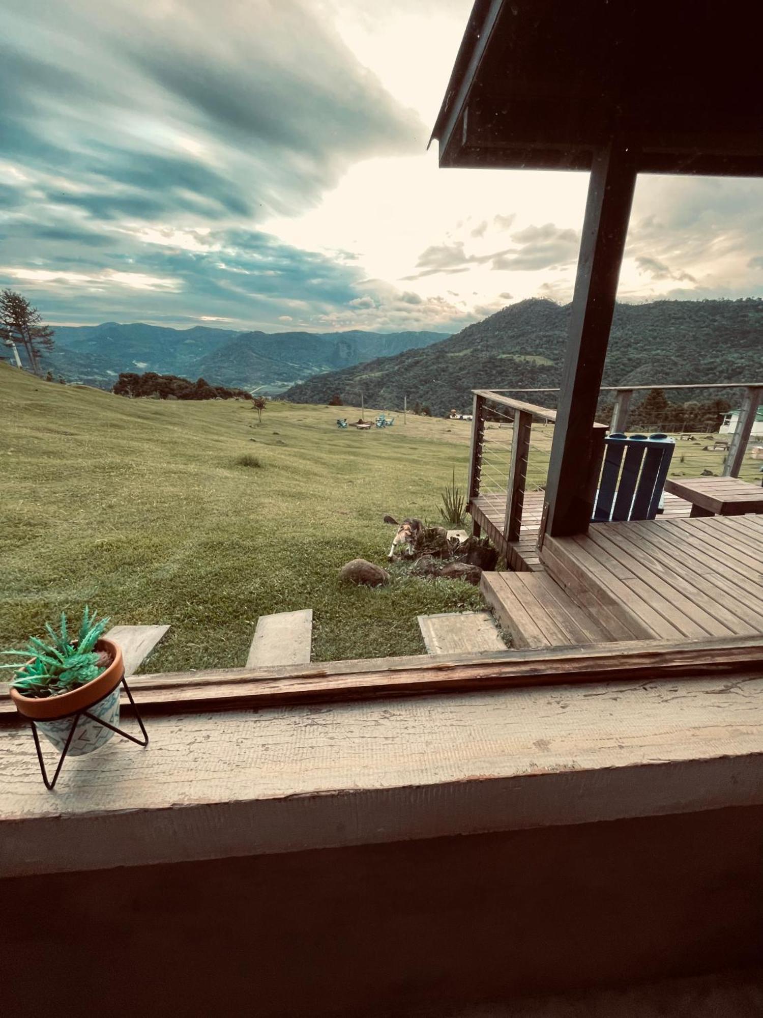 Pousada Colina Dos Ventos - Cabana Monte! Urubici Exterior photo